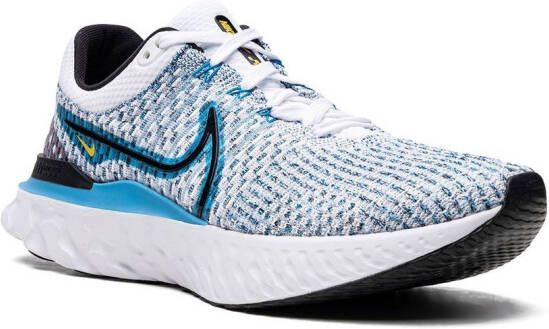 Nike React Infinity Run Flyknit 3 sneakers Blauw