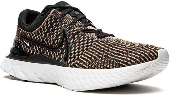 Nike React Infinity Run Flyknit 3 sneakers Zwart