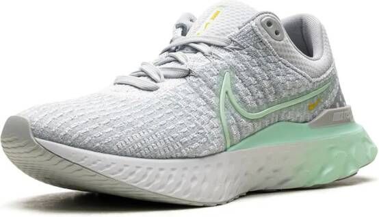 Nike "React Infinity Run PK 3 Foam Mint sneakers" Grijs