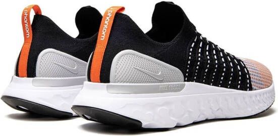 Nike React Phantom Run Flyknit 2 sneakers Zwart