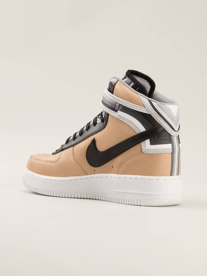 Nike Riccardo Tisci 'Beige Pack Air Force 1' sneakers Geel