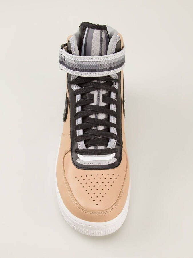 Nike Riccardo Tisci 'Beige Pack Air Force 1' sneakers Geel