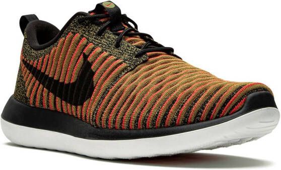 Nike Roshe Two Flyknit sneakers Oranje