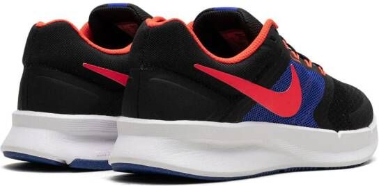 Nike "Run Swift 3 Black Racer Blue Crimson sneakers" Zwart