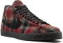 Nike SB Blazer high top sneakers rubber leer canvas Stof 8.5 Rood - Thumbnail 2