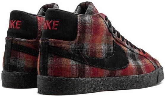 Nike SB Blazer high-top sneakers Rood