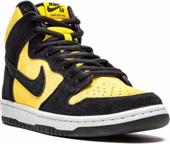 Nike "SB Dunk High Pro Reverse Goldenrod sneakers" Zwart