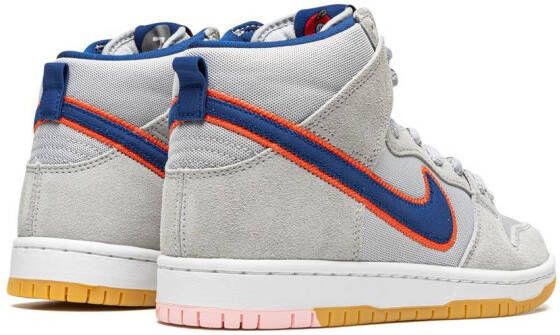 Nike "SB Dunk high-top New York Mets sneakers" Grijs