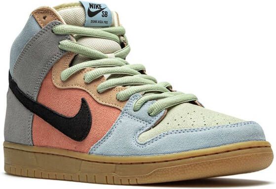 Nike SB Dunk high-top sneakers Groen