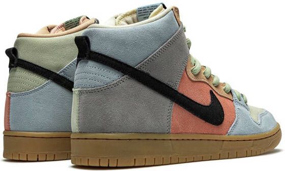 Nike SB Dunk high-top sneakers Groen