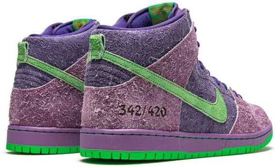 Nike SB Dunk high-top sneakers Paars