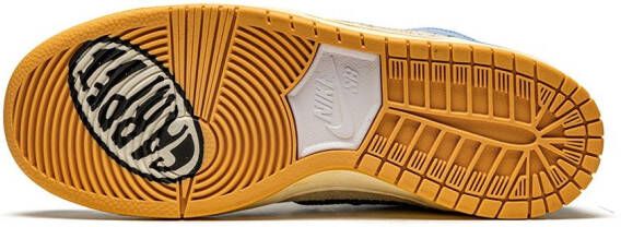 Nike SB Dunk high-top sneakers Wit