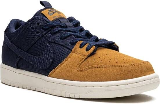 Nike "SB Dunk Low Midnight Navy Desert Ochre sneakers" Blauw