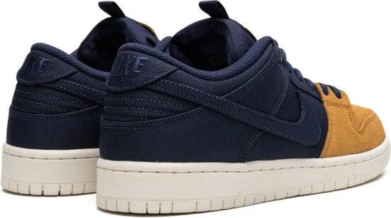 Nike "SB Dunk Low Midnight Navy Desert Ochre sneakers" Blauw