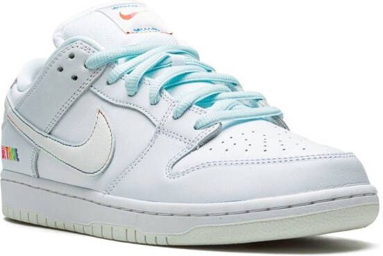 Nike SB Dunk low-top sneakers Wit