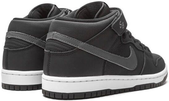 Nike SB Dunk Mid Pro ISO sneakers Zwart