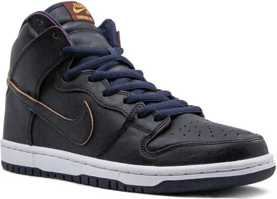Nike SB Dunk Pro high-top sneakers Zwart