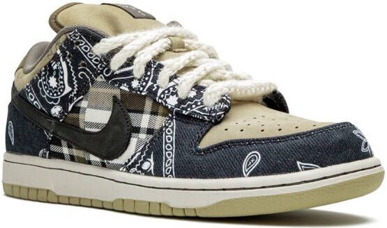 Nike "SB Dunk Travis Scott Special Box sneakers" Blauw