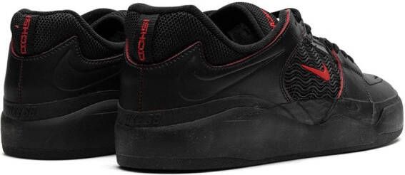 Nike "SB Ishod Air Black Red sneakers" Zwart