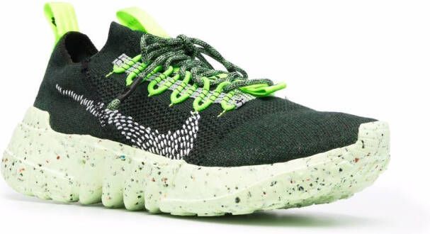 Nike Space Hippie 01 low-top sneakers Groen