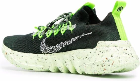 Nike Space Hippie 01 low-top sneakers Groen