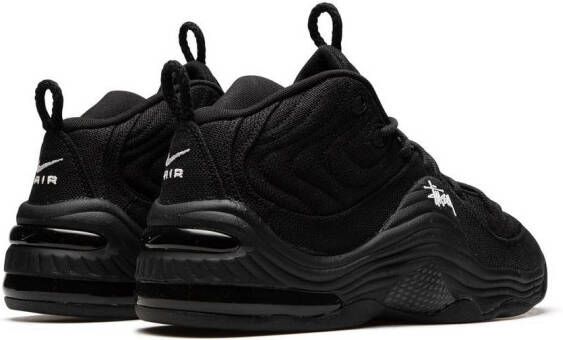 Nike x Stussy Air Penny 2 high-top sneakers Zwart