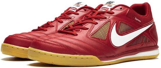 Nike Supreme x SB Gato QS sneakers Rood
