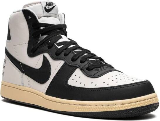 Nike "Terminator High Premium Vintage Panda sneakers " Zwart