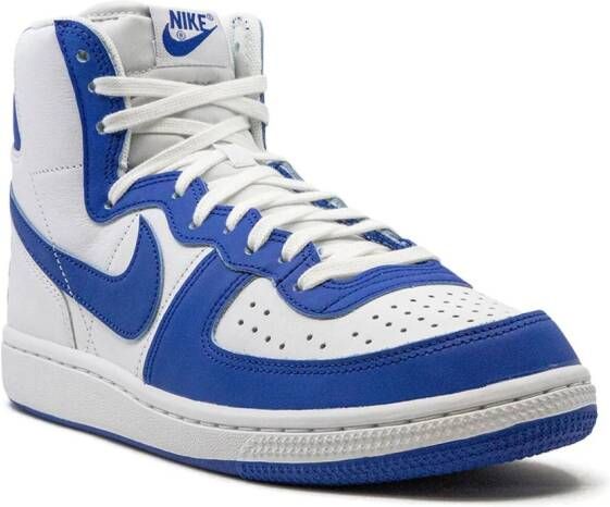 Nike "Blazer Mid '77 VNTG White Game Royal sneakers " Wit - Foto 2