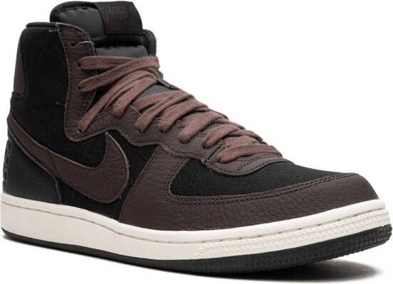 Nike "Terminator High Velvet Brown sneakers" Paars