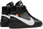 Nike X Off-White The 10: Nike Blazer Mid sneakers Zwart - Thumbnail 3