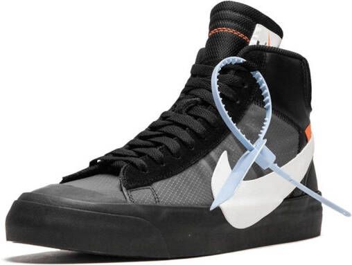 Nike X Off-White The 10: Nike Blazer Mid sneakers Zwart