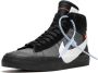 Nike X Off-White The 10: Nike Blazer Mid sneakers Zwart - Thumbnail 4