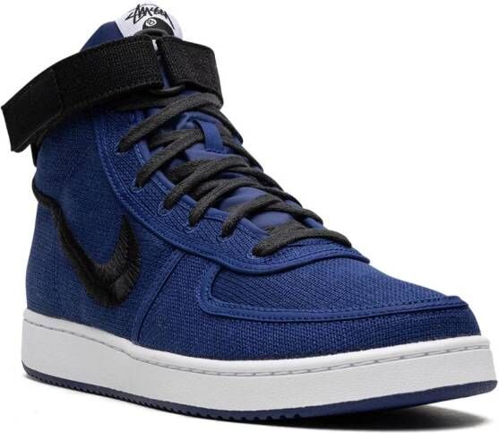 Nike "Vandal High SP Stussy Deep Royal Blue sneakers" Blauw