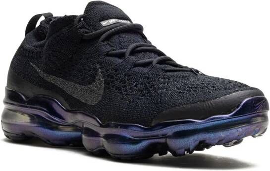 Nike Vapormax 2023 Flyknit "Black Iridescent" sneakers Zwart