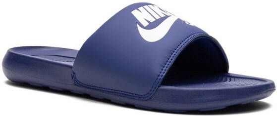 Nike Victori One slippers Blauw