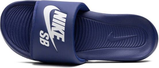 Nike Victori One slippers Blauw