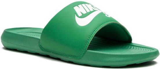 Nike Victori One slippers Groen