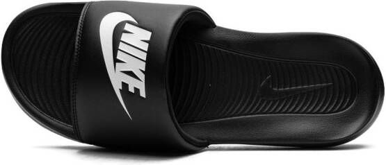 Nike Victori One slippers Zwart