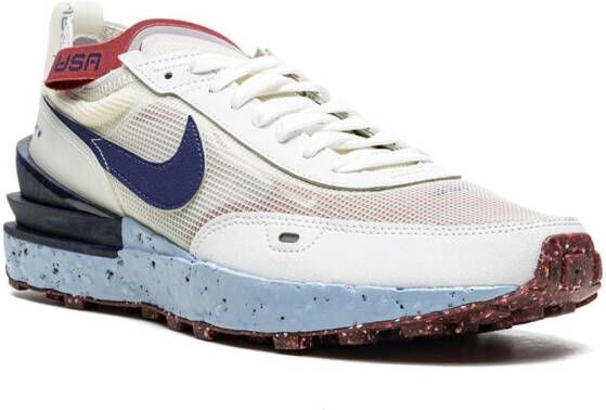 Nike Waffle One Crater sneakers Wit