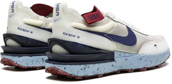 Nike Waffle One Crater sneakers Wit