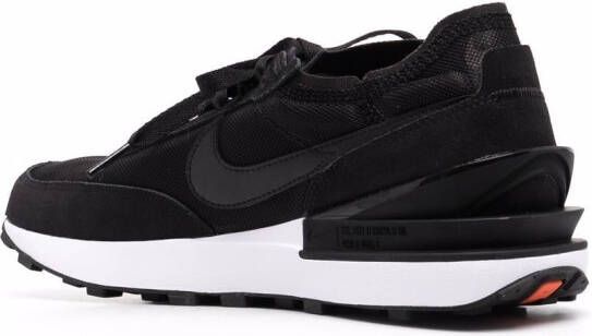 Nike Waffle One low-top sneakers Zwart