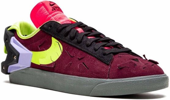 Nike x Acronym Blazer low-top sneakers Rood