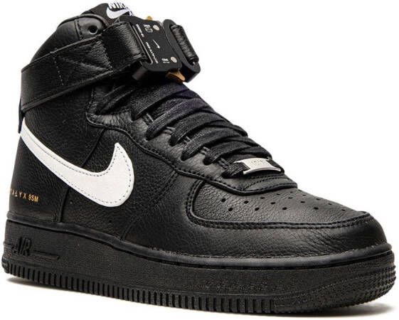 Nike x Alyx Air Force 1 high-top sneakers Zwart