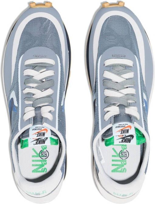 Nike "x Clot x sacai LDWaffle Cool Grey sneakers" Grijs