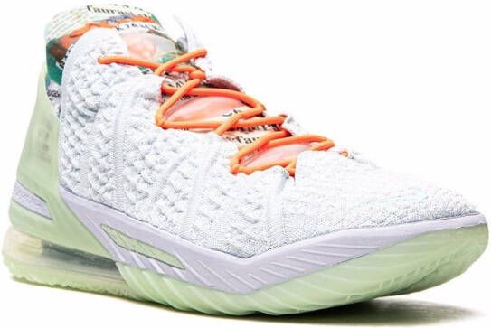 Nike x Diana Taurasi LeBron 18 sneakers Blauw