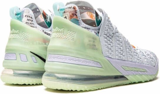 Nike x Diana Taurasi LeBron 18 sneakers Blauw