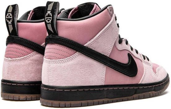 Nike x KCDC SB Dunk Pro high-top sneakers Roze