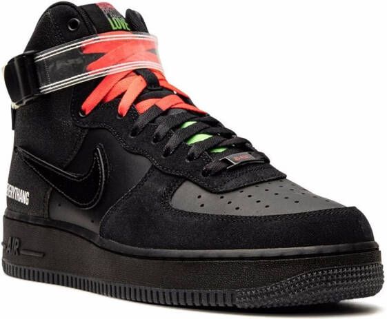 Nike x Lauren Halsey Air Force 1 High '07 LE sneakers Zwart