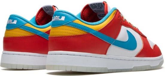 Nike Dunk Low "LeBron James Fruity Pebbles" sneakers Rood